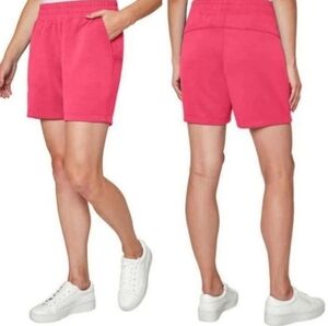 Mondetta S High Waist Pink Shorts Athletic Casual Small Stretchy Soft
